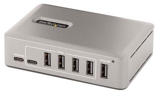 STARTECH 10G8A2CS-USB-C-HUB Hub, 10-Port USB-C Hub, USB-A/C Ports, Self-Powered w/ BC1.2 Charging, USB 3.1 10Gbps
