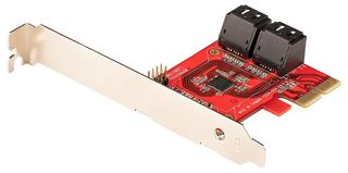 STARTECH 4P6G-PCIE-SATA-CARD Expansion Card, SATA PCIe Card, 4 Port PCIe SATA Expansion Card, PCI Express to SATA Converter