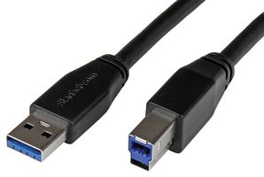 STARTECH USB3SAB10M USB Cable, Active USB 3.0 USB-A to USB-B Cable, 5Gbps, M/M, 10m (30ft)