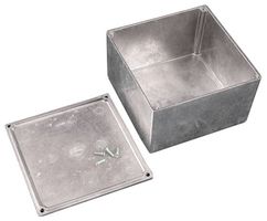 HAMMOND 11130PSLA Metal Enclosure, EMI/RFI Box, Aluminium, 75 mm, 125 mm, 125 mm, IP54