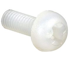 ESSENTRA COMPONENTS NMS 308 01 Screw, Set, Pan Head Phillips, M3, Nylon 6.6, 7.9 mm Length