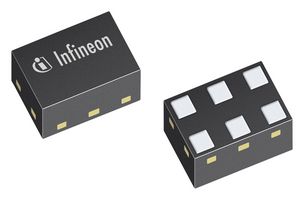 INFINEON BGS12WN6E6327XTSA1 RF SWITCH, 0.05-6GHZ, 1.65V-3.6V, TSNP-6