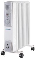 PRO ELEC PELL0209-EU 11 FIN OIL FILLED HEATER, EU, 2.5KW/240V