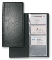 DURABLE OFFICE PRODUCTS 2308/01 BUSINESS CARD ALBUM, 128 CARDS