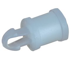 TR FASTENINGS TRPST-2-01 Push Spacer, Teardrop, Lock-In Support, Nylon 6.6, 3.2mm x 4.4mm
