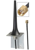 SIRETTA TANGO49/2.5M/SMAM/S/S/17 Whip Antenna, 1.71GHz to 2.6GHz, 3 VSWR, 2.16dBi Gain, Vertical Polarisation, Panel