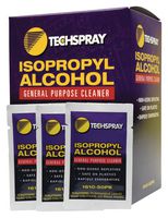 TECHSPRAY 1610-50PK General Purpose Cleaner, Wipes, IPA, Pack of 50