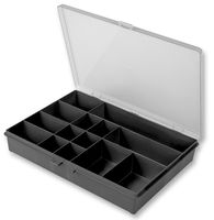 RAACO 107914 STORAGE BOX, 55MM X 332MM X 254MM/14COMP