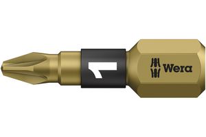 WERA 05056710001 Hex Driver Bit, Pozidriv, PZ1 Bit, 25 mm Overall