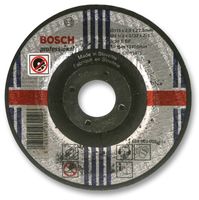 BOSCH 2608600318 Cutting Disk, Metal, 115 mm Diameter, 22.23 mm Bore, 2.5 mm Thickness, 80 m/s Max Speed