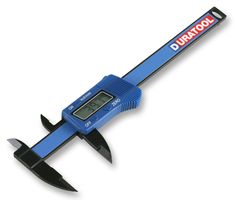 DURATOOL D00377 Digital Calliper, 0.1 mm Resolution, 0.1 mm Graduation, 150 mm Max Range