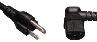 EATON TRIPP LITE P006-006-13RA POWER CORD, NEMA 5-15P/IEC C13, 6FT, 10A