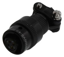 OMEGA PT06F8-4S-R CIRCULAR CONNECTOR, RCPT, 4POS, CABLE