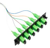 L-COM FSP06-SCASM-BL-3 FIBRE CORD, 9/125UM, SC-FREE END, 3M