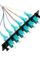 L-COM FSP12-LCM3-BL-3 FIBRE CORD, 50/125UM, LC-FREE END, 3M