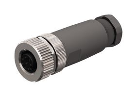 TURCK B 8181-0 SENSOR CONN, M12, RCPT, 8POS, CABLE
