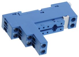 FINDER 95.75 RELAY SOCKET, 250V, 10A, DIN RAIL