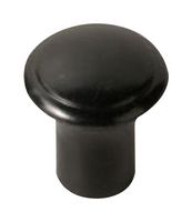 DAVIES MOLDING 3001 KNOB, ROUND, THREADED, 16.76MM