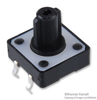 ALCOSWITCH - TE CONNECTIVITY FSM102. SWITCH, TACTILE SPST, 50mA, THROUGH HOLE