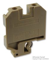 WEIDMULLER 0193260000 TERMINAL BLOCK, DIN RAIL, 2 POSITION, 22