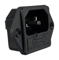 QUALTEK ELECTRONICS 719W-00/02 CONNECTOR, POWER ENTRY, PLUG, 10A