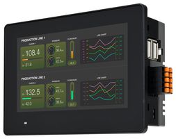 IDEC HG1J-4FT22TG-B 4.3" TFT LCD TOUCH SCREEN MONITOR, BLACK