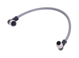 HARTING 21355354564050 SENSOR CBL, 5P M12 R/A PLUG-RCPT, 16.4