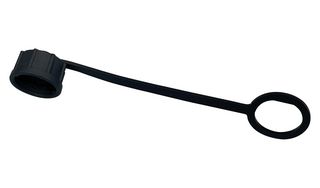NORCOMP 869-870-CAP. DUST CAP, BAYONET CONNECTOR, PA66, BLACK