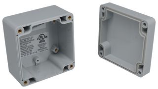 BUD INDUSTRIES PN-1331-A ENCLOSURE, WALL MOUNT, PC, GREY