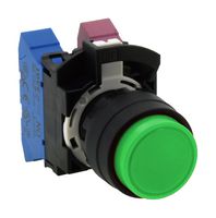 IDEC HW1B-M2P11G PB SWITCH, SPST-NO/NC, 10A, 110VAC/PANEL