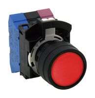 IDEC HW1B-M1P11R PB SWITCH, SPST-NO/NC, 10A, 110VAC/PANEL
