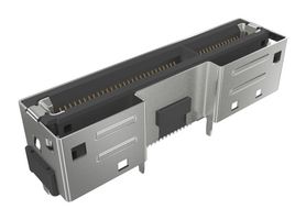 AMPHENOL COMMUNICATIONS SOLUTIONS G64R32312HR. CARD EDGE CONN, DUAL, 84POS, SMT