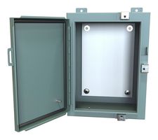 HAMMOND 1418N4B8 ENCLOSURE, WALL MNT, IP66, GRAY