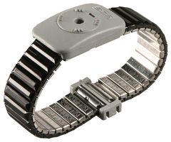 SCS 2385 DUAL CONDUCTOR METAL WRIST STRAP, MEDIUM