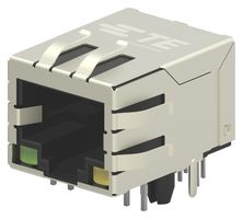 AMP - TE CONNECTIVITY 1-2301994-0 RJ45 CONNECTOR, JACK, 8P8C, 1PORT, TH