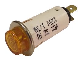 LEECRAFT 32R-2113T LAMP, INDICATOR, NEON, AMBER, 125V