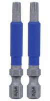 WIHA 70220 IMPACT BIT, T25, 1/4" DR, 2" LG, 2PK