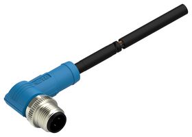 TE CONNECTIVITY T4151210004-003 SENSOR CORD, 4P, M12 PLUG-FREE END, 1.5M