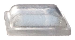 ESSENTRA COMPONENTS RBS-32R FEET, PYRAMID, PU, 3.1MM, CLEAR