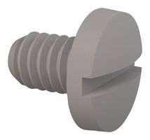 ESSENTRA COMPONENTS 010832B025 SCREW, MACHINE, NYLON6.6, 8-32, 0.25IN