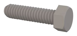 ESSENTRA COMPONENTS 012520H100 NYLON HEX BOLT 1/4-20X1