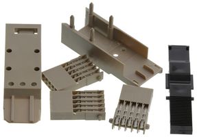 AMPHENOL COMMUNICATIONS SOLUTIONS 72478-1111LF CONNECTOR, BACKPLANE, RCPT, 30POS, 2MM