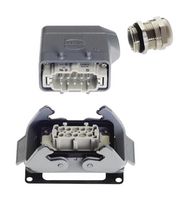 HARTING 10330100000 CONNECTOR KIT, WIRE TO WIRE, 10POS+PE