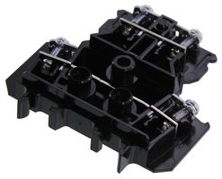 IDEC BNDH15W TERMINAL BLOCK, DIN RAIL, 4POS, 14AWG