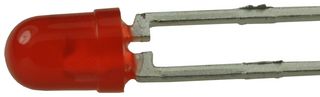 DIALIGHT 521-9215F LED, RED, T-1 (3MM), 29MCD, 635NM