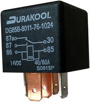 DURAKOOL DG85B-8011-76-1024. AUTOMOTIVE RELAY, SPDT, 24VDC, 60A
