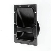 PENN ELCOM H1024 HANDLE, RECESS, ABS/ALUMINIUM