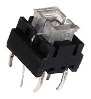 E-SWITCH TL6275BA2PQNB TACTILE SW, SPST, 0.05A, 12VDC, TH, BLUE
