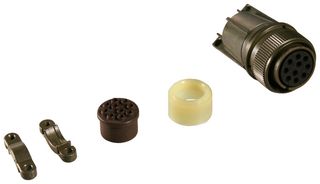 AMPHENOL INDUSTRIAL MS3106E18-1S CIRCULAR CONNECTOR, PLUG, 18-1, CABLE