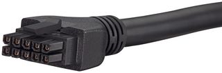 MOLEX 245132-1050 CABLE ASSY, 10POS, RCPT-RCPT, 16.4ft